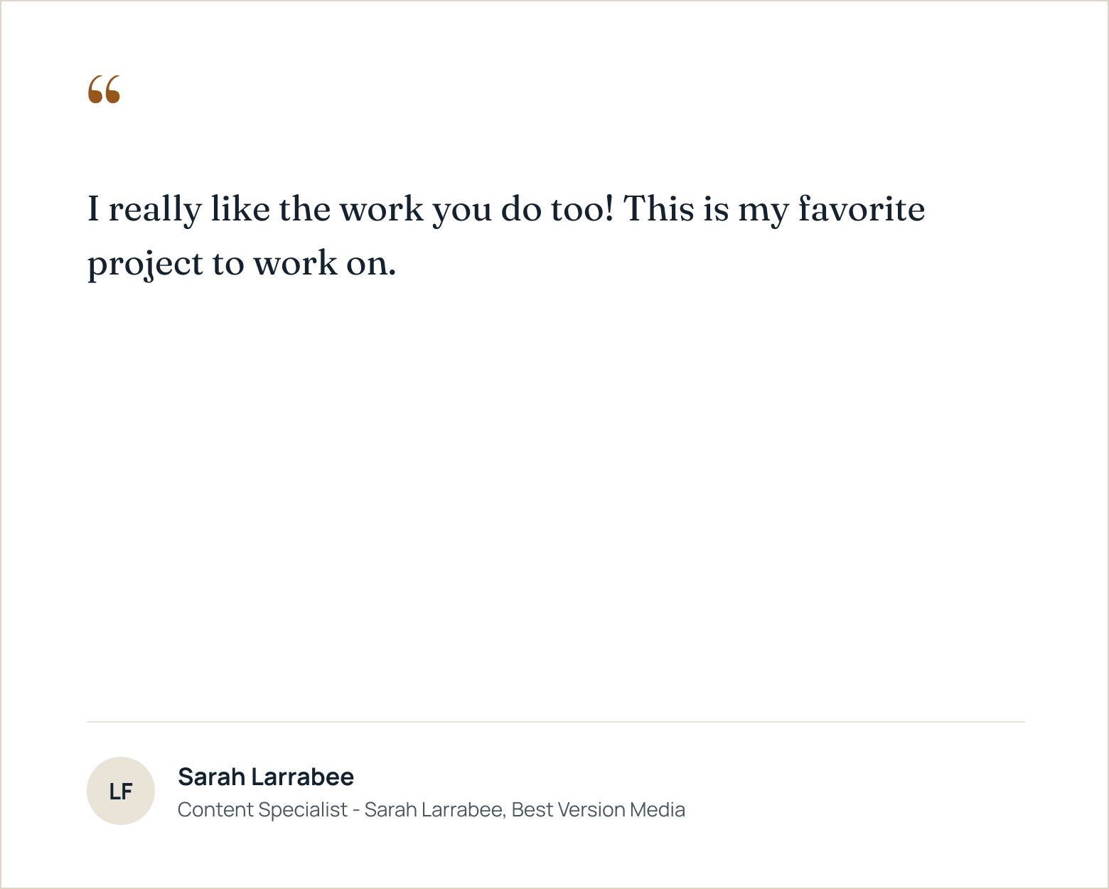 Testimonial — Kyle Schommer (3)